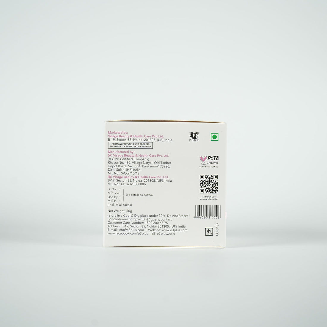 O3+ D-Tan Pack (Professional Tan Removal Face Pack) – photo 3