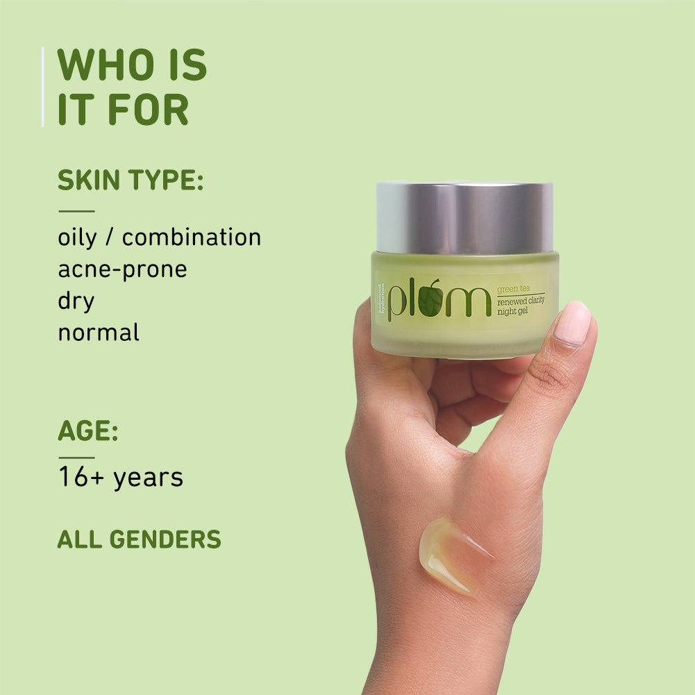 Plum Green Tea Renewed Clarity Night Gel – photo 4