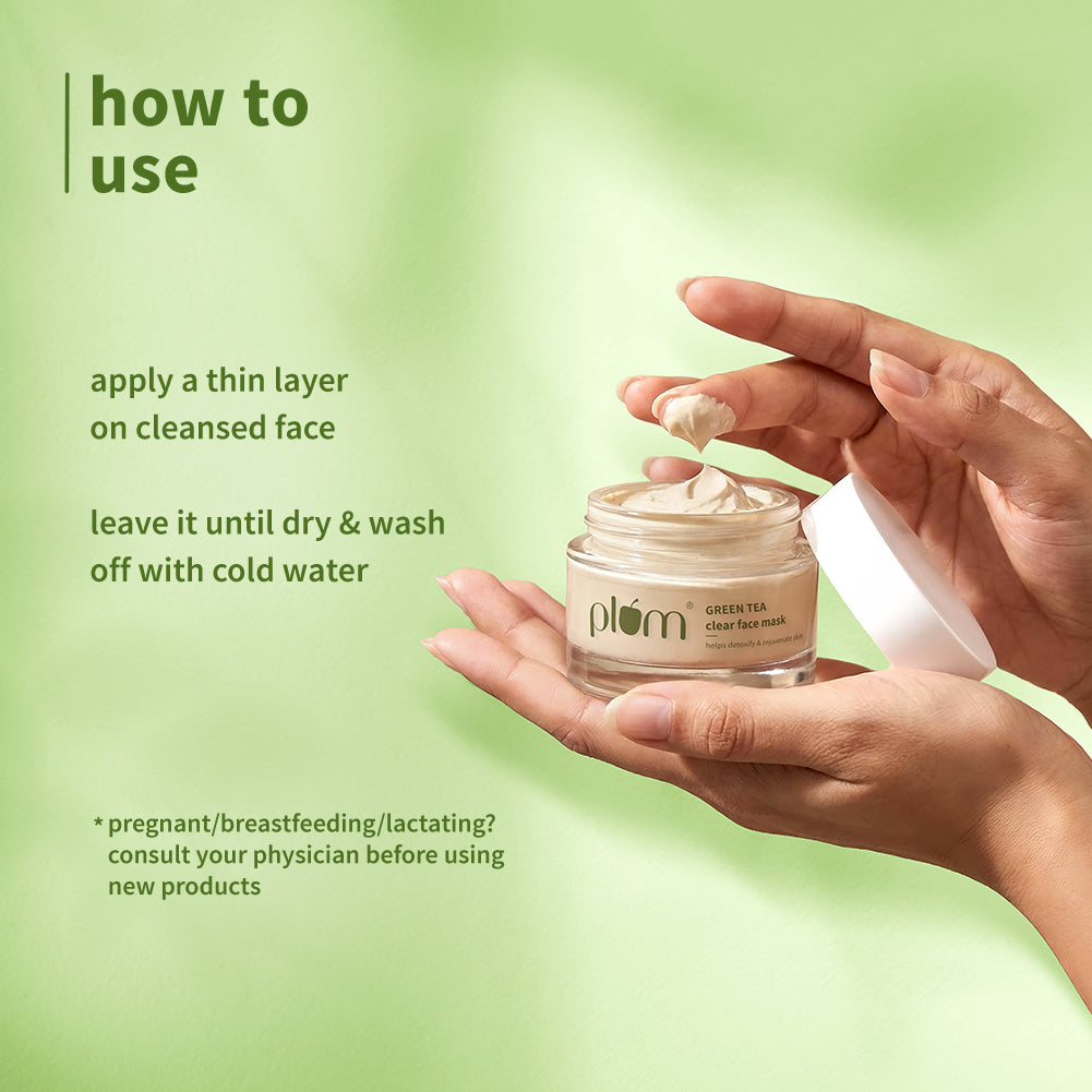 Plum Green Tea Mask (60g) – photo 4