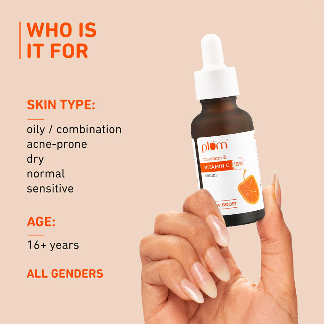Plum 15% Vitamin C Face Serum with Mandarin – photo 5