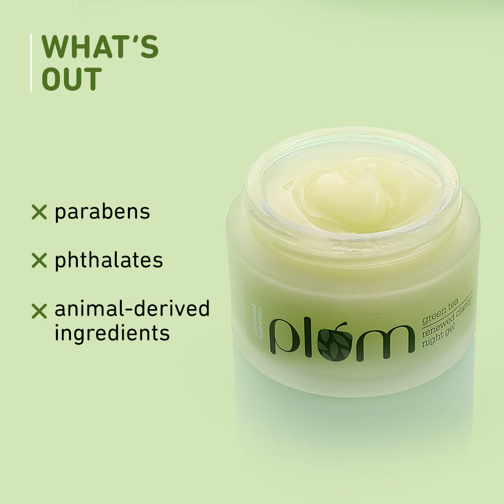 Plum Green Tea Renewed Clarity Night Gel – photo 5