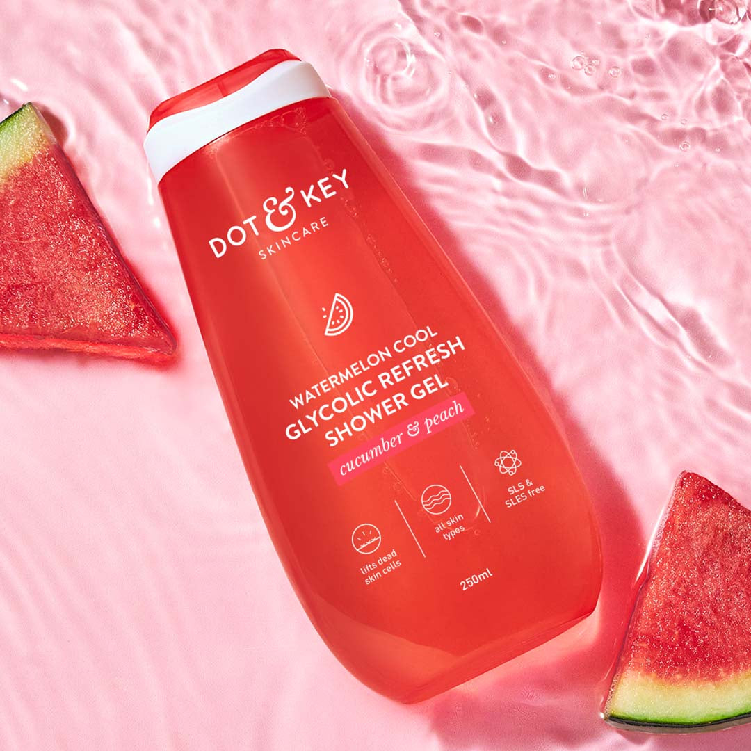 Dot & Key Watermelon Cooling Glycolic Acid Shower Gel (250ml) – photo 1