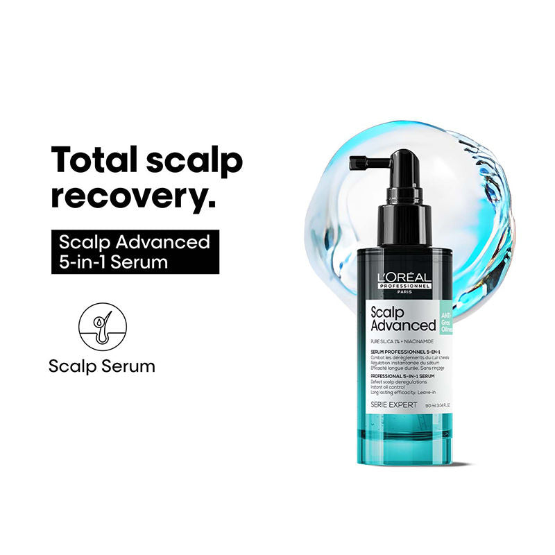 L'Oréal Professionnel Scalp Advanced 5-in-1 Professional Leave-in Serum for Scalp Care – photo 1