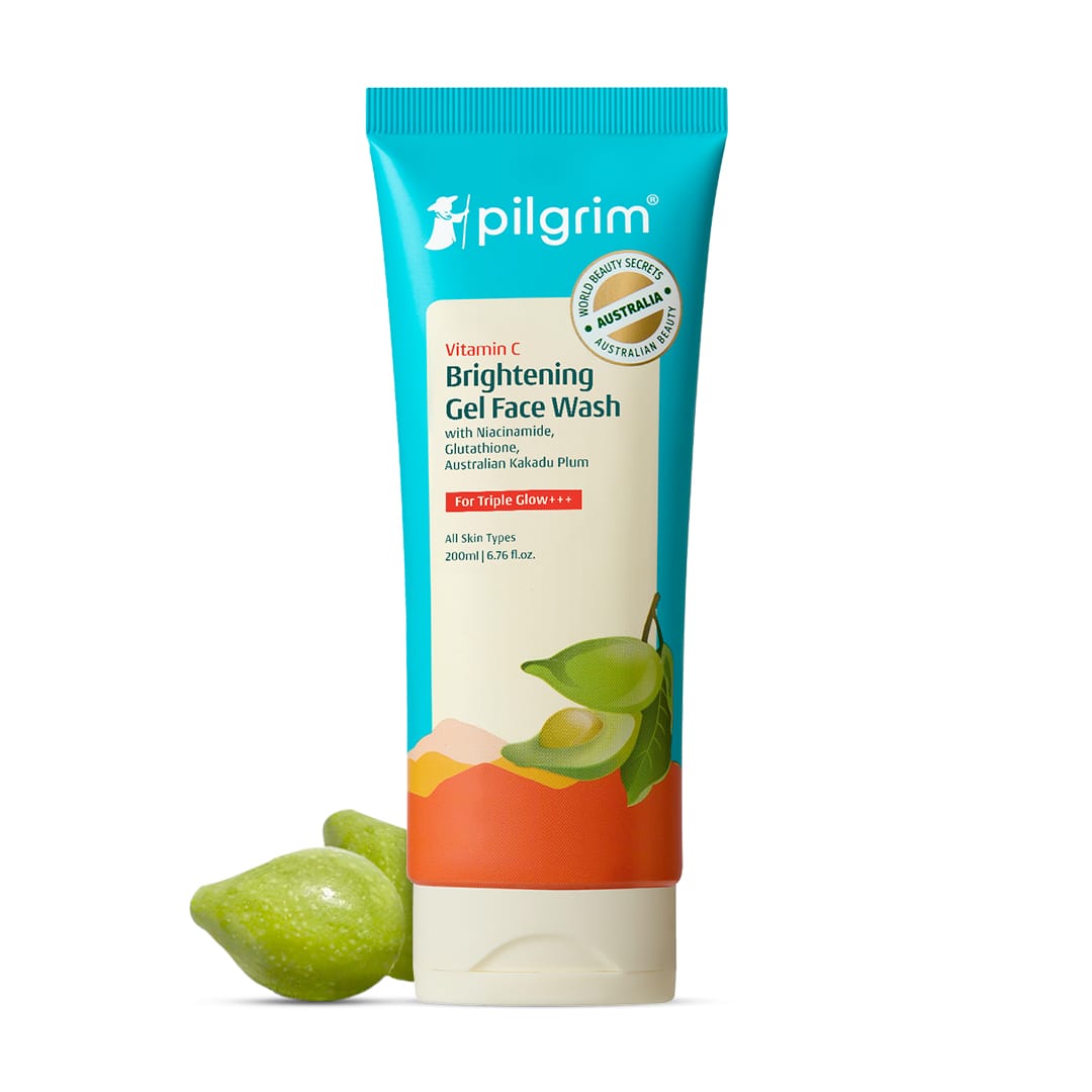 Pilgrim Vitamin C Brightening Gel Face Wash (100ml) – photo 2