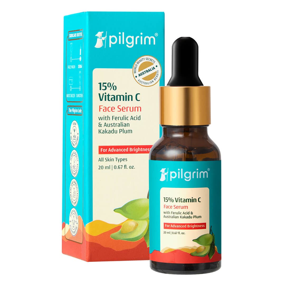 Pilgrim 15% Vitamin C Face Serum For Advanced Brightness (20 ml) – photo 1