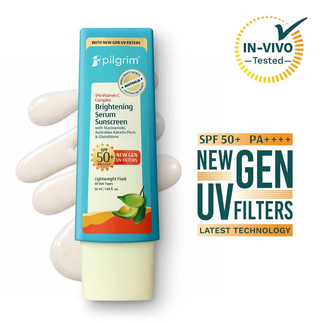 Pilgrim 5% Vitamin C Complex Brightening Serum Sunscreen SPF 50+ PA++++ (50ml) – photo 1
