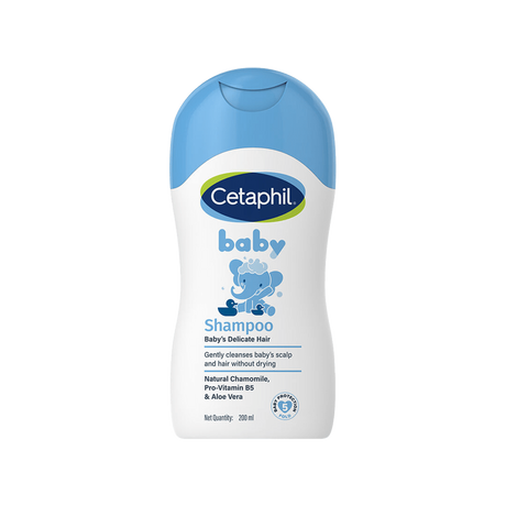 Cetaphil Baby Shampoo with Natural Chamomile & Aloe Vera, 200 ml