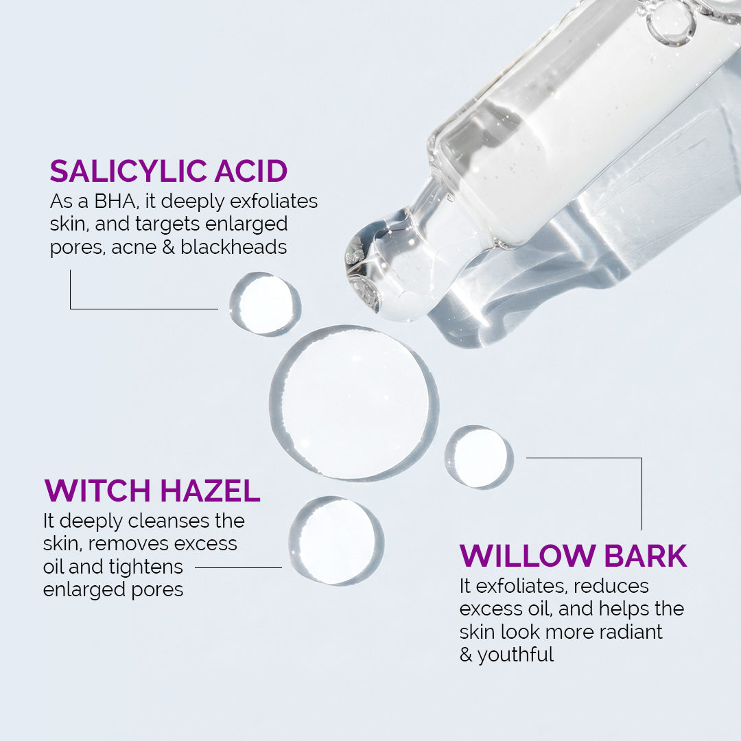 The Derma Co 2% Salicylic Acid Face Serum for Active Acne (30ml) – photo 2