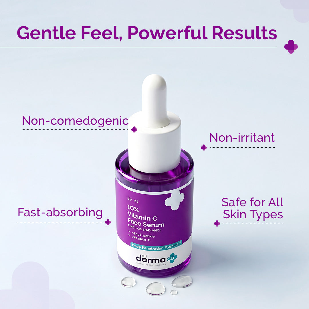 The Derma Co 10% Vitamin C Face Serum with 5% Niacinamide & Hyaluronic Acid - 30ml – photo 3