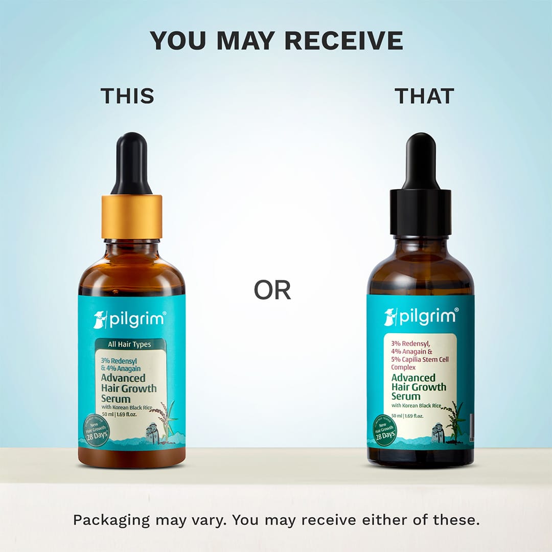 Pilgrim 3% Redensyl & 4% Anagain Advanced Hair Growth Serum (50 ml) – photo 2