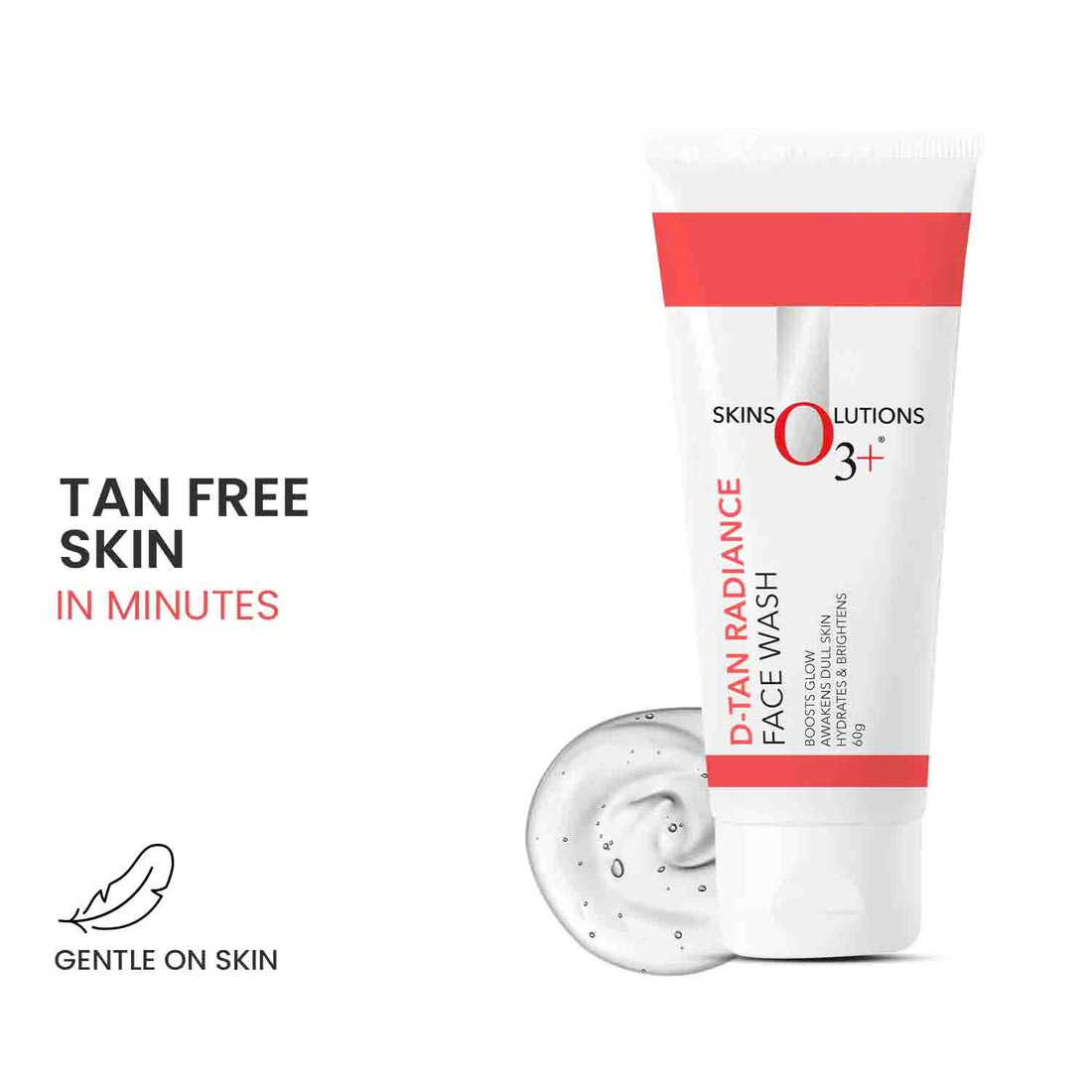 O3+ D-Tan Radiance Face Wash (with Vitamin C) - 60g