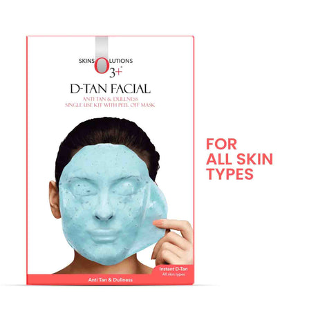 O3+ D-Tan Facial Kit with Peel Off Mask (45 g)