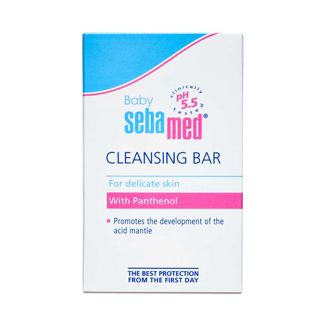 Sebamed Baby Cleansing Bar (pH 5.5, Soap-Free, Tear-Free) - 100 g – photo 1