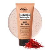 Ghar Soaps Magic De-Tan Face Wash with Saffron & Glutathione (100ml)