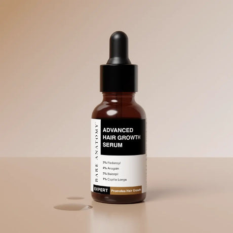 Bare Anatomy Advanced Hair Growth Serum with 3% Redensyl, 4% Anagain, 3% Bicapil & 1% Capilia Longa