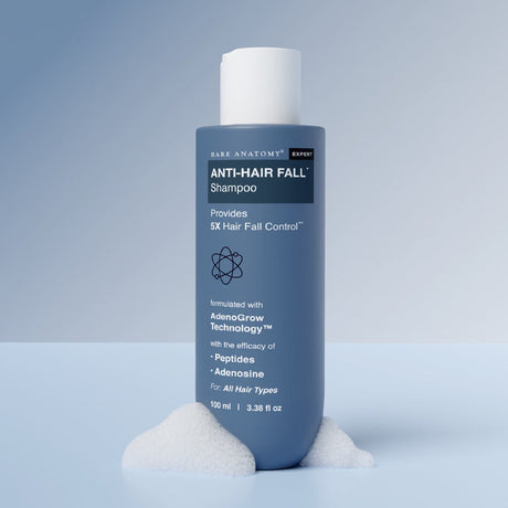 Bare Anatomy Anti-Hair Fall Shampoo with Adenosine & Peptides (100ml)