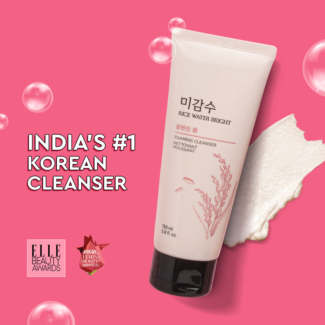 The Face Shop Rice Water Bright Cleansing Foam (100ml) – photo 2