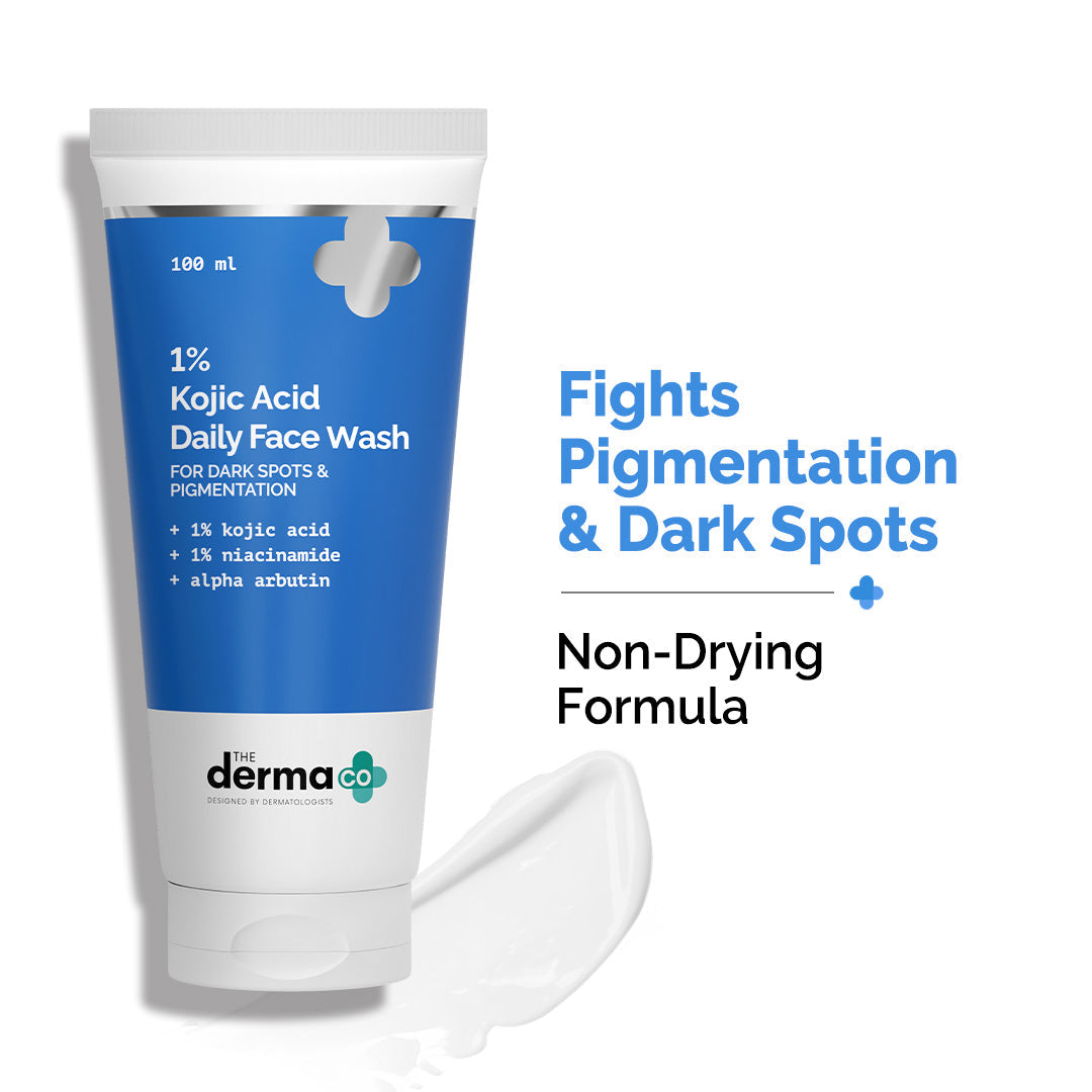 The Derma Co 1% Kojic Acid Face Wash with Niacinamide & Alpha Arbutin for Dark Spots & Pigmentation - 100ml – photo 5