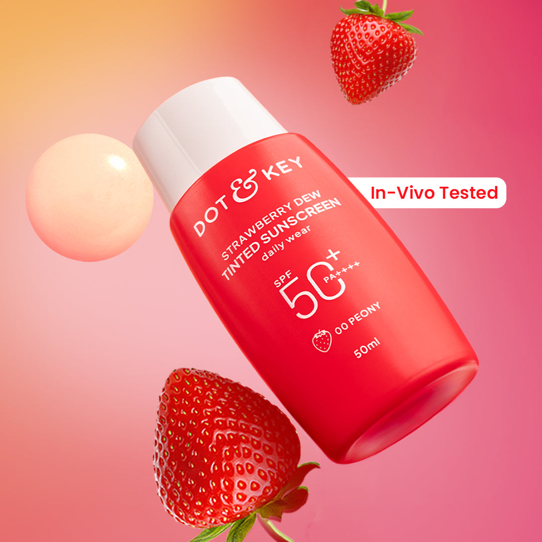 Dot & Key Strawberry Dew Tinted Sunscreen SPF 50+ PA++++ – photo 1