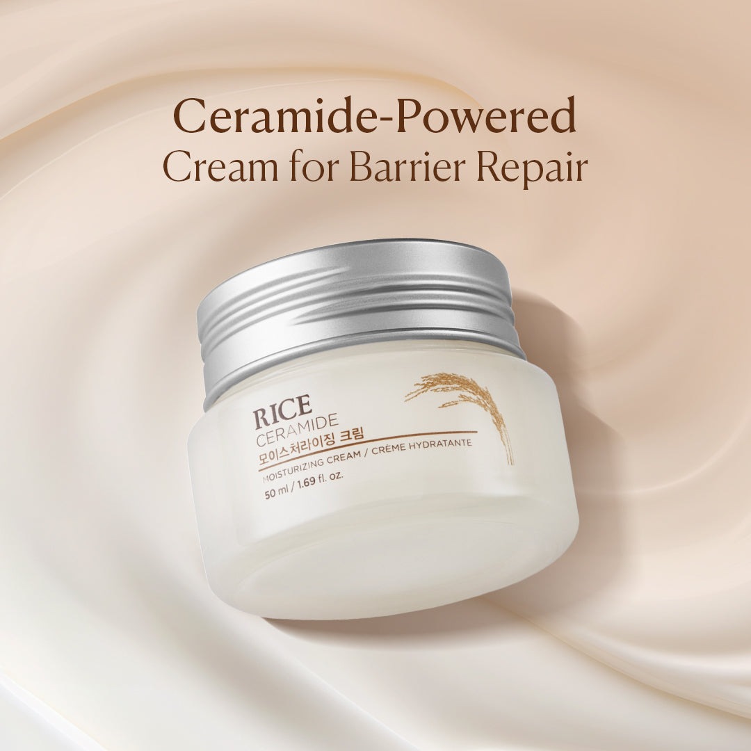 The Face Shop Rice & Ceramide Moisturizing Cream (50ml) – photo 2