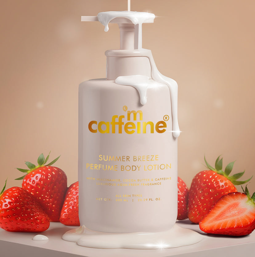 mCaffeine Summer Breeze Perfume Body Lotion