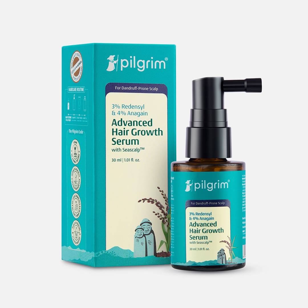 Pilgrim 3% Redensyl & 4% Anagain Advanced Hair Growth Serum (50 ml) – photo 1