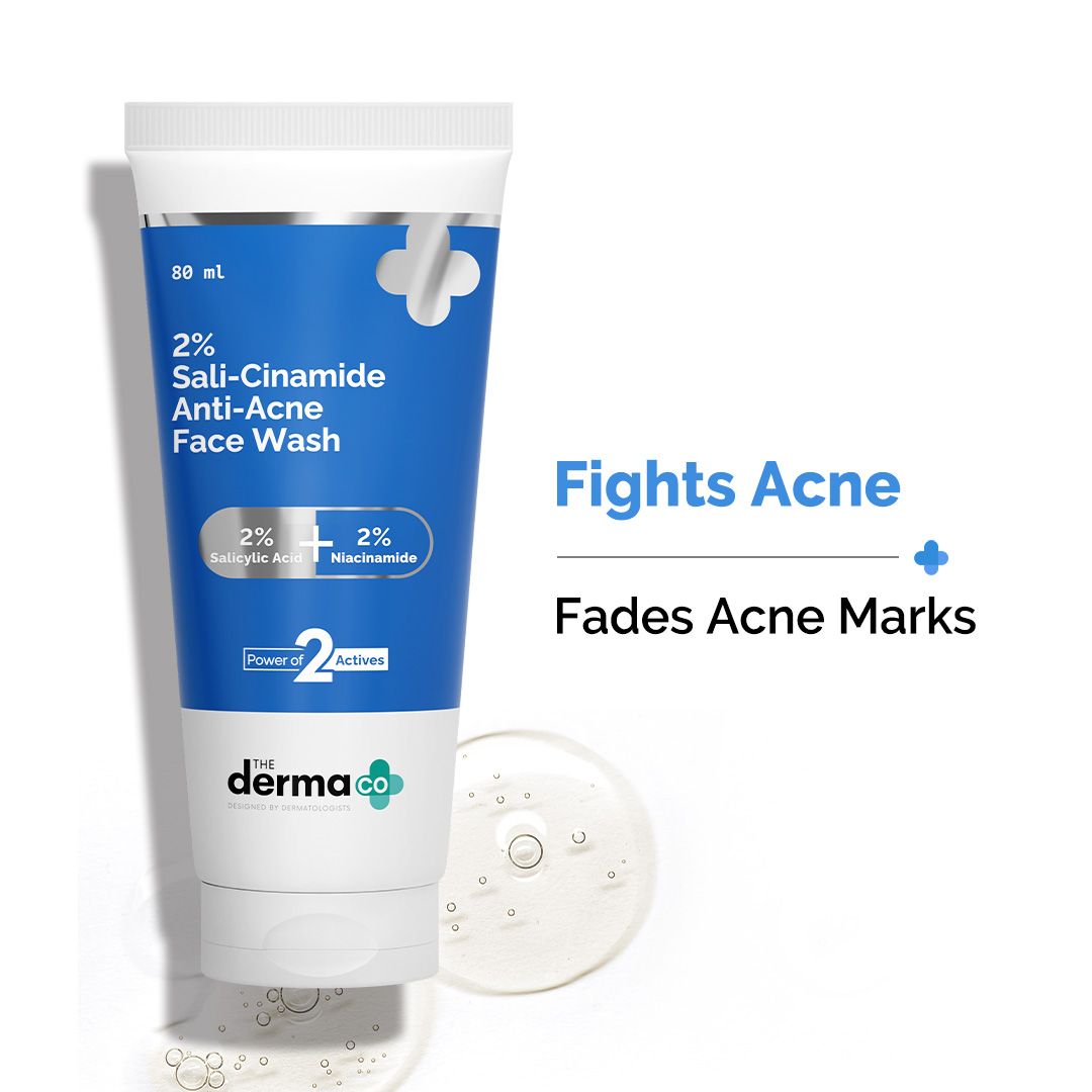 The Derma Co 2% Sali-Cinamide Anti-Acne Face Wash with 2% Salicylic Acid & 2% Niacinamide – photo 4