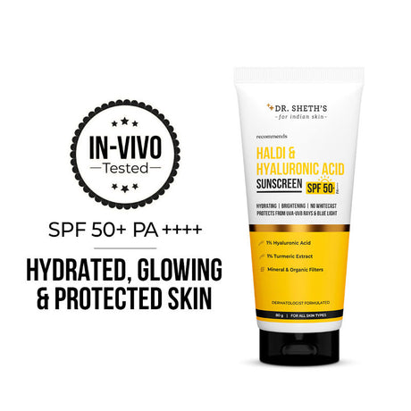 Dr. Sheth's Sunscreen SPF 50+ PA++++ (50g)