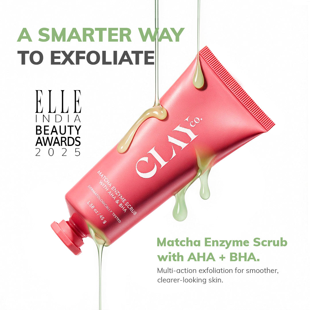 ClayCo Matcha Enzyme Scrub (45g)