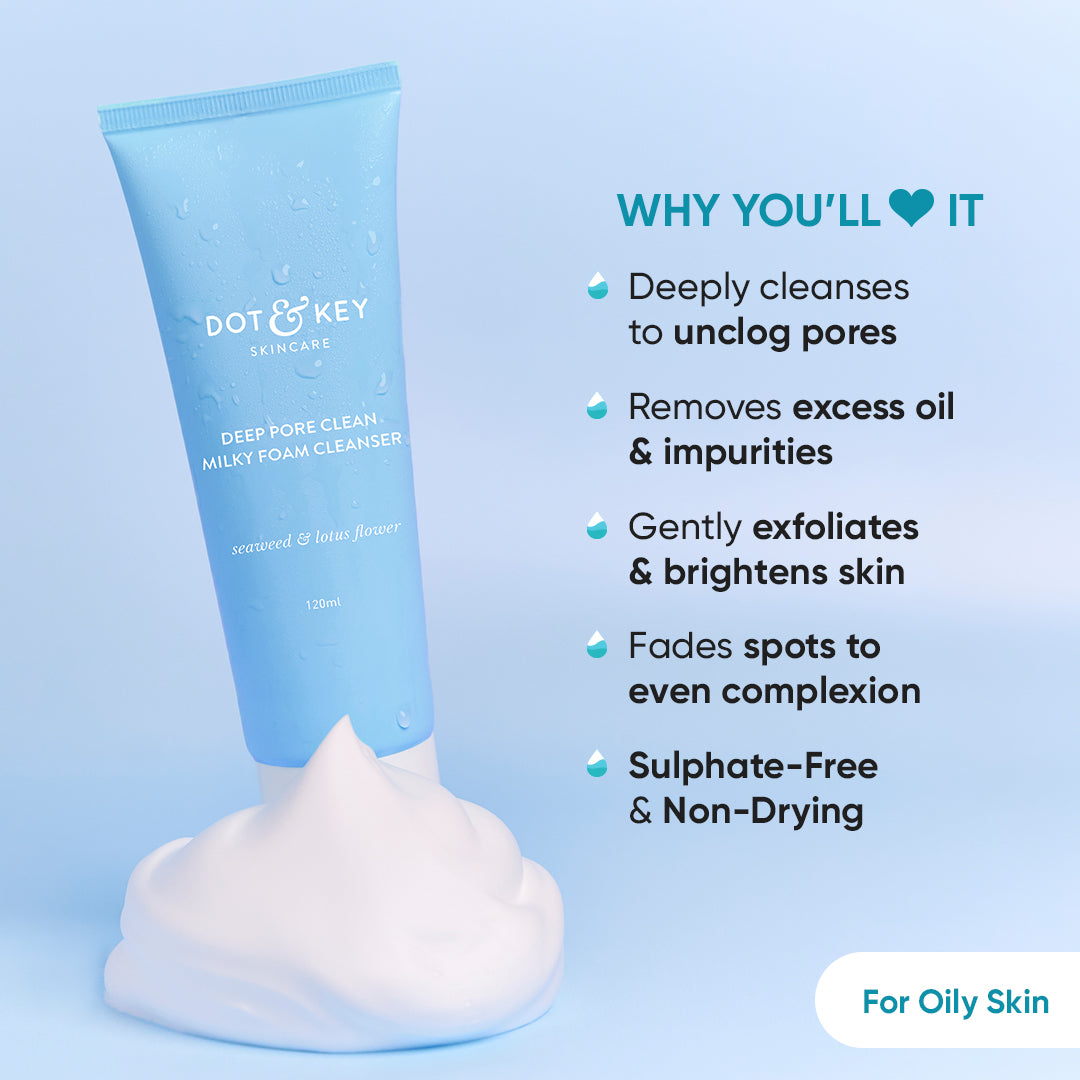 Dot & Key DEEP PORE Face Wash (100ml) – photo 2