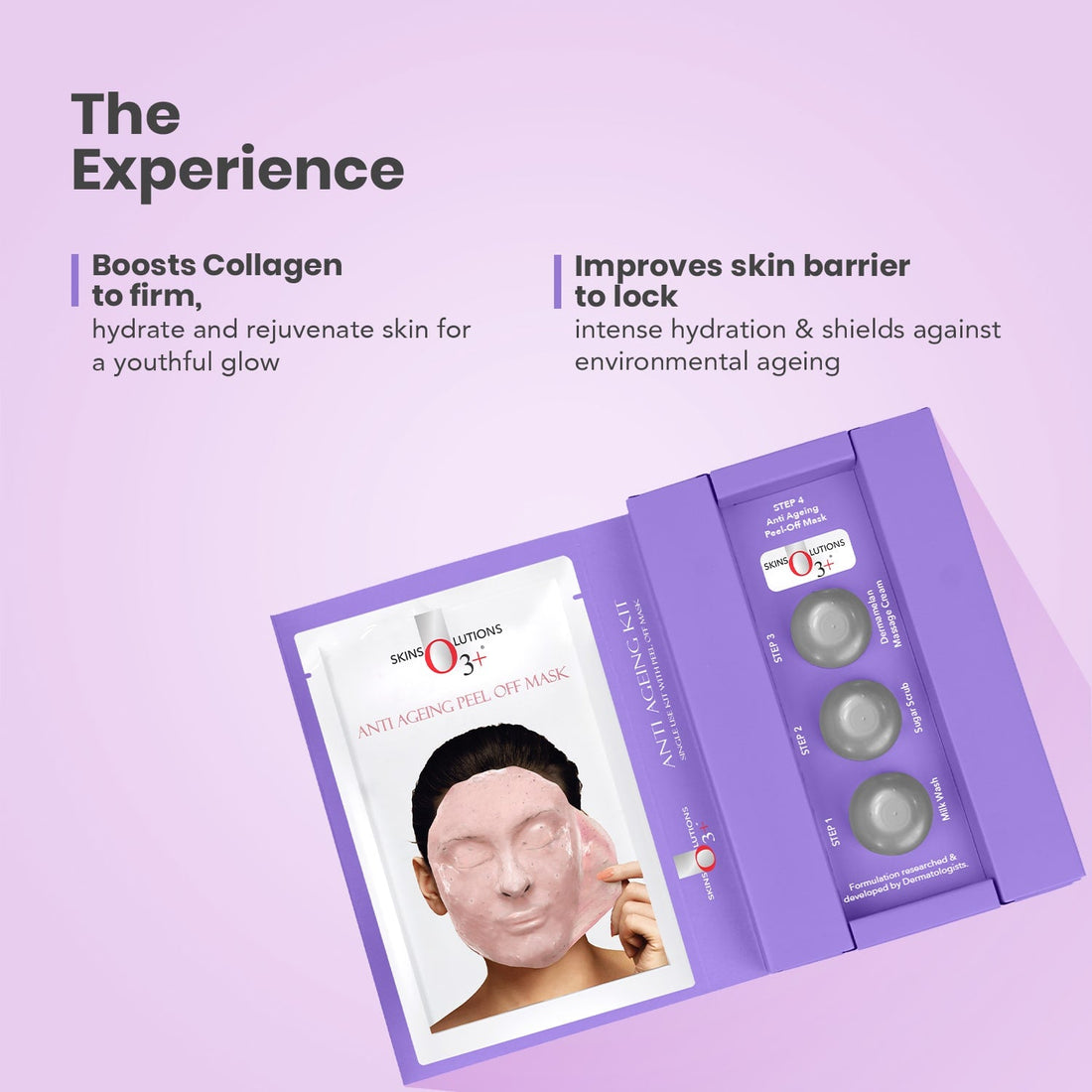 O3+ Anti Ageing Single Dose Facial Kit (45 g) – image 2