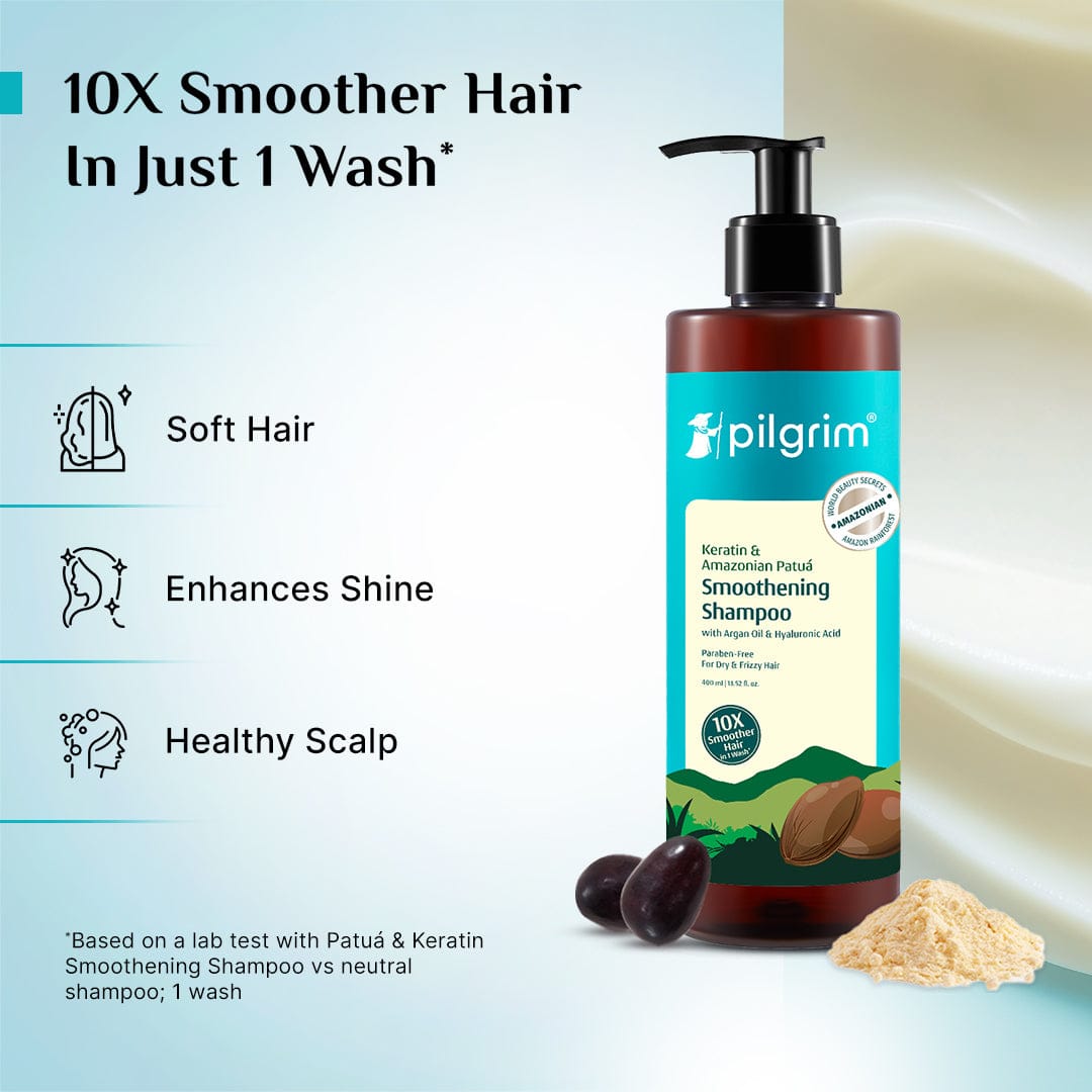 Pilgrim Patuá & Keratin Smoothening Shampoo (200 ml) – photo 6