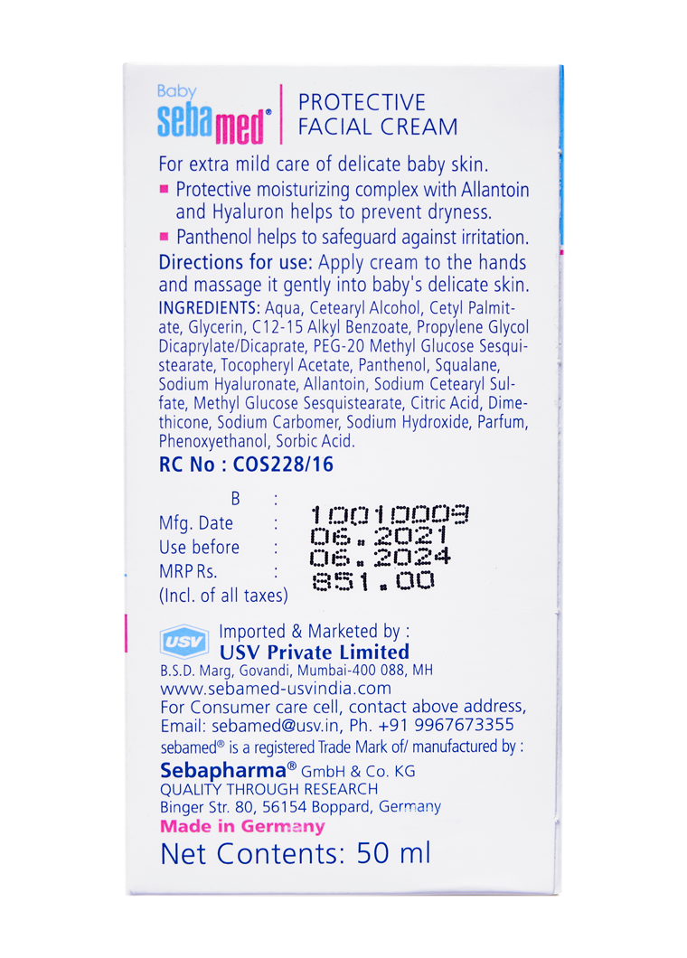 Sebamed Baby Protective Facial Cream (pH 5.5) - 100 ml – photo 5