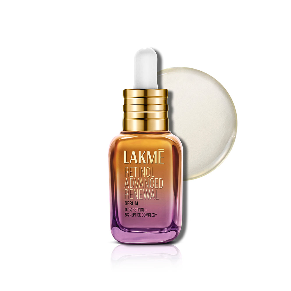 Lakmé Retinol Advanced Renewal Serum 0.1% Retinol + 5% Peptide Complex (30 ml) – photo 1