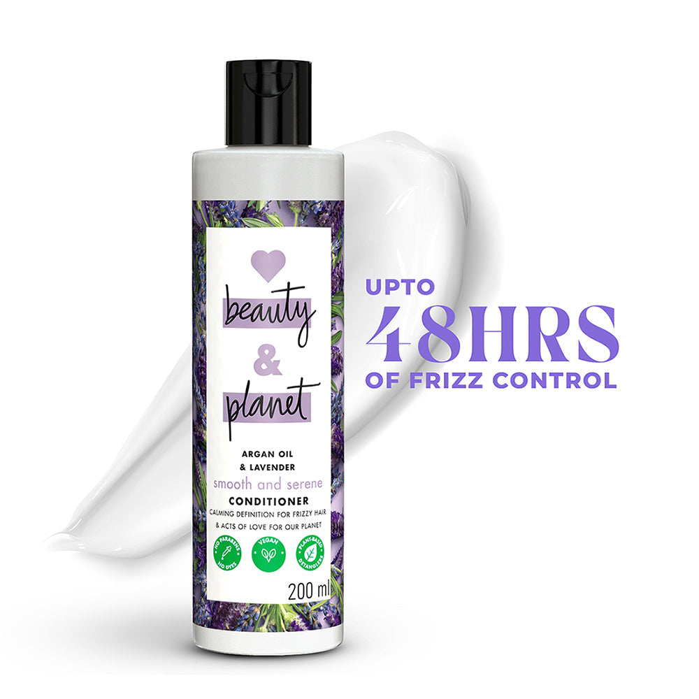 Love Beauty & Planet Argan Oil & Lavender Conditioner for Frizzy Hair