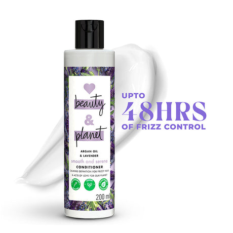 Love Beauty & Planet Argan Oil & Lavender Conditioner for Frizzy Hair