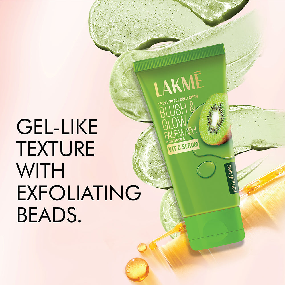 Lakmé Blush & Glow Strawberry Freshness Gel Face Wash with Strawberry Extracts – photo 6