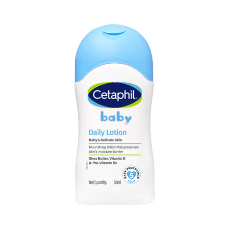 Cetaphil Baby Daily Lotion with Shea Butter, Vitamin E & Pro-Vitamin B5 (50 ml)