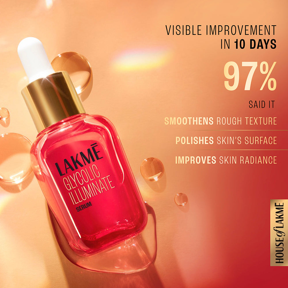 Lakmé Glycolic Illuminate Serum with 1% Glycolic Acid (30 ml) – photo 5