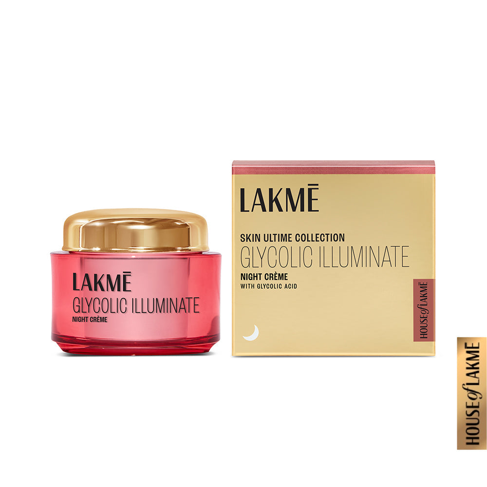 Lakmé Glycolic Illuminate Night Cream with Glycolic Acid & 1% Niacinamide (50 g) – photo 2