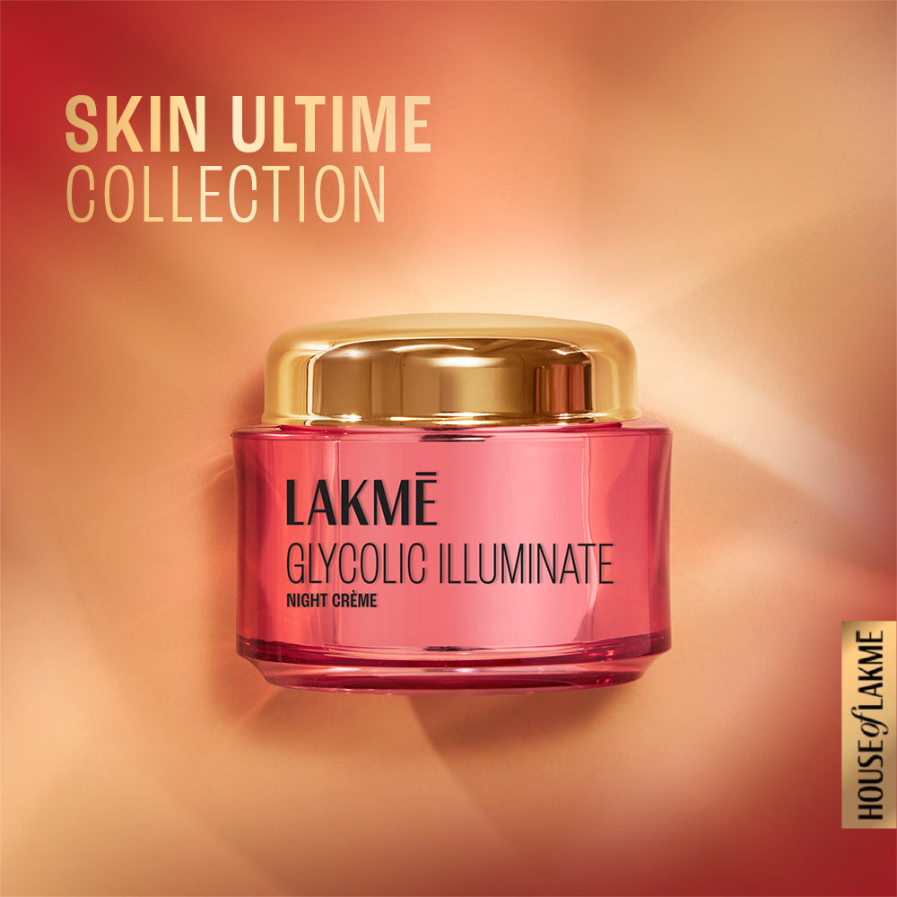 Lakmé Glycolic Illuminate Night Cream with Glycolic Acid & 1% Niacinamide (50 g) – photo 3