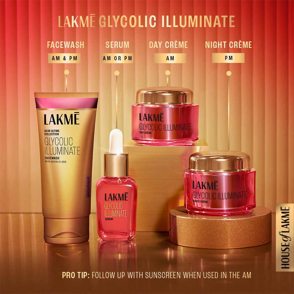 Lakmé Glycolic Illuminate Night Cream with Glycolic Acid & 1% Niacinamide (50 g) – photo 7