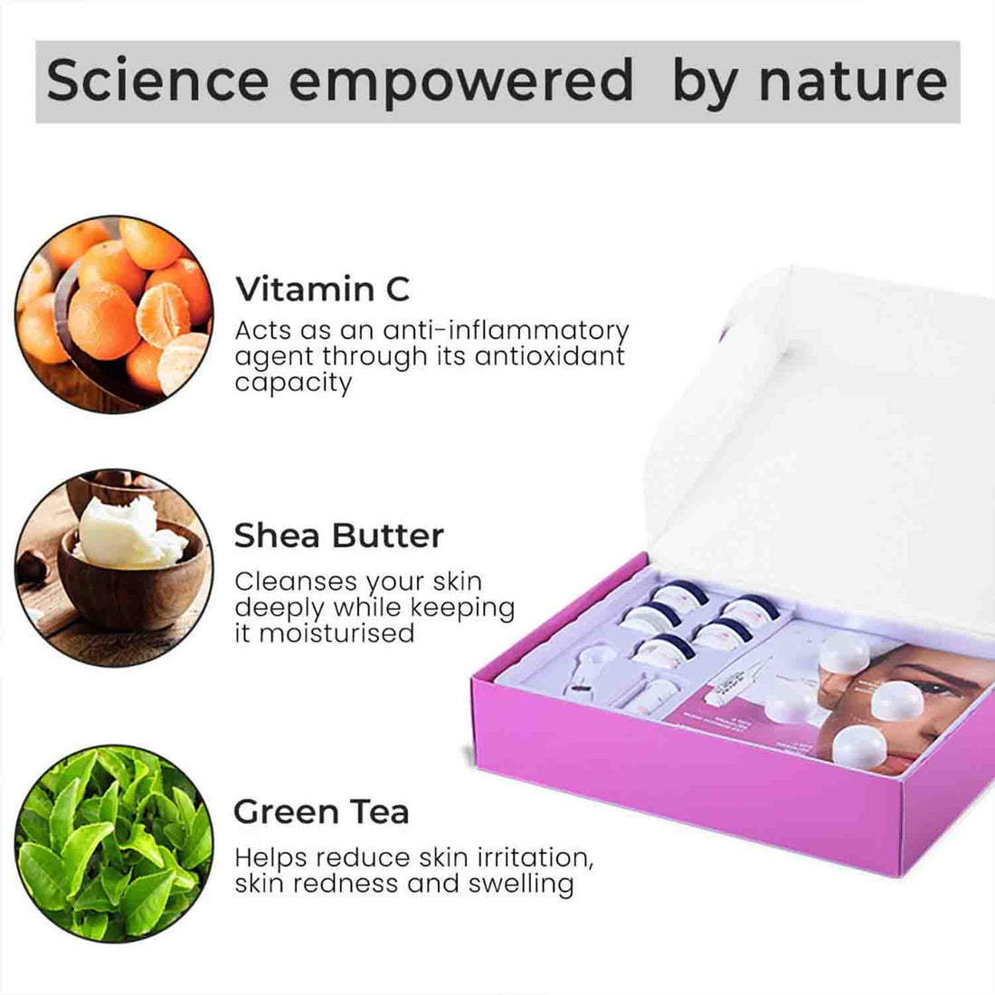 O3+ Power Brightening Facial Kit for Dirt, Dust and Dead Skin (163gm) – photo 3