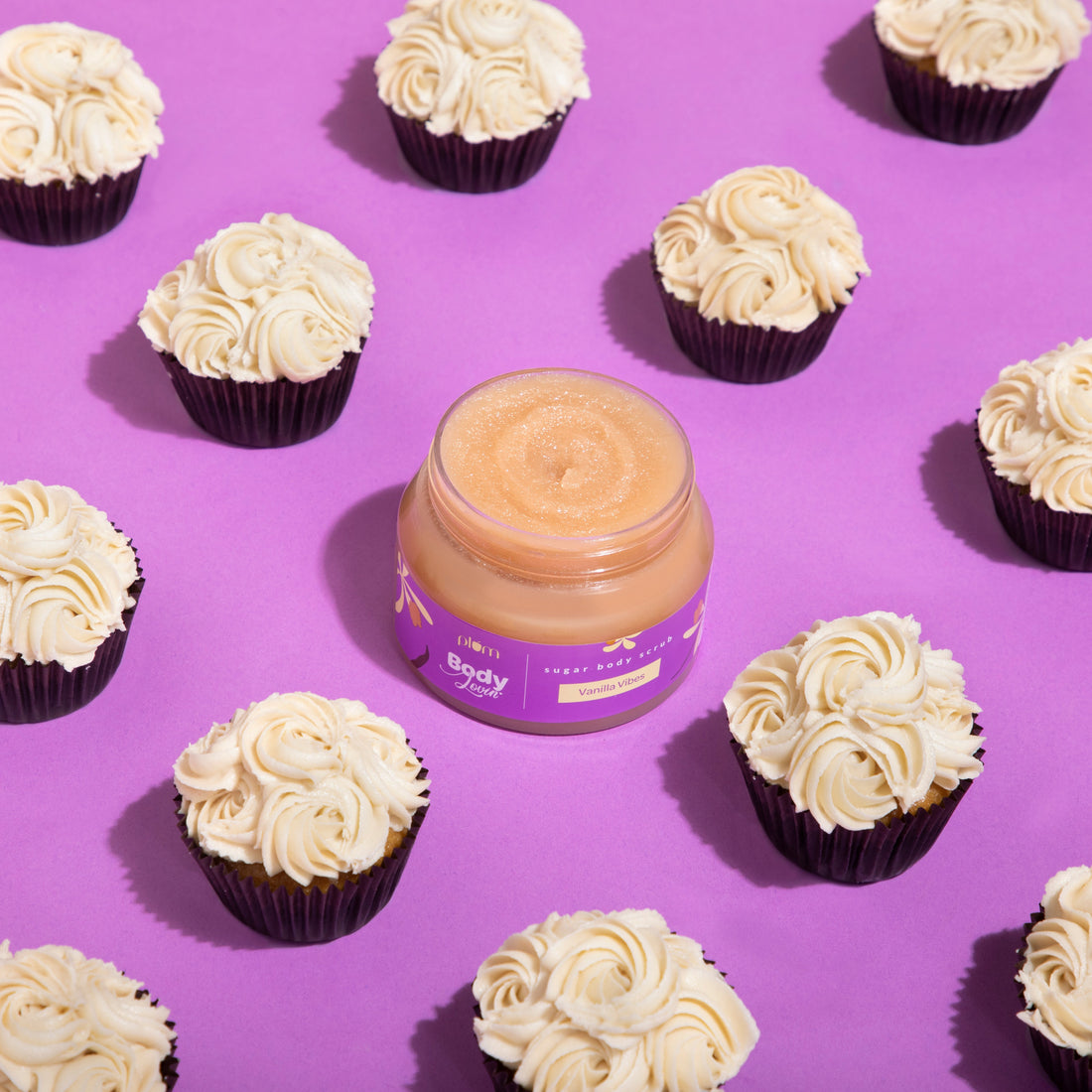Plum Vanilla Vibes Sugar Body Scrub – photo 1