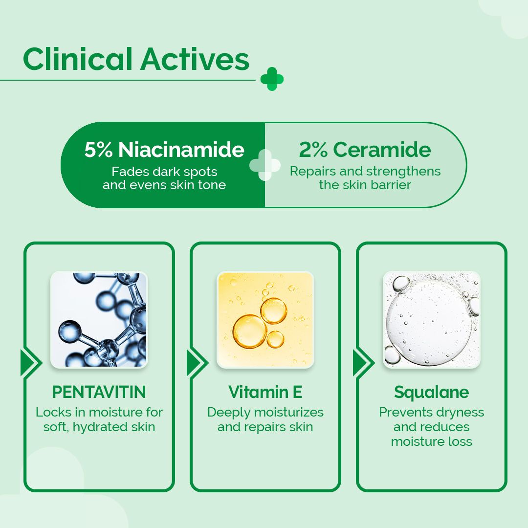 The Derma Co 5% Nia-Ceramide Daily Hydrating Moisturizer (5% Niacinamide & 2% Ceramide) - 100g – photo 3