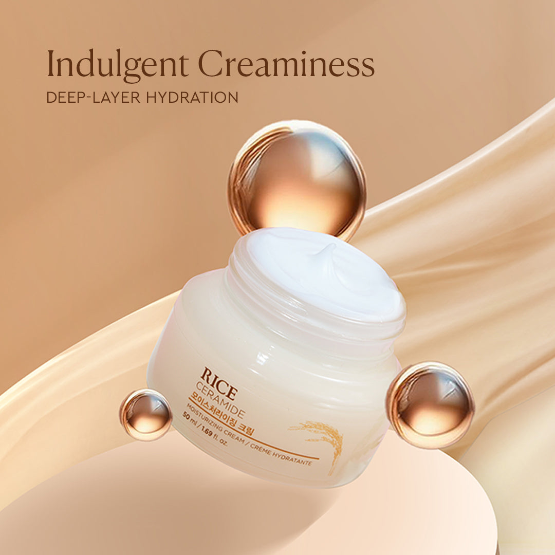 The Face Shop Rice & Ceramide Moisturizing Cream (50ml) – photo 3