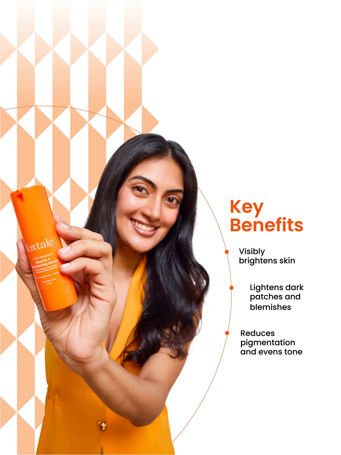 Foxtale 15% Vitamin C Face Serum with L-Ascorbic Acid & Vitamin E (30ml) – photo 3