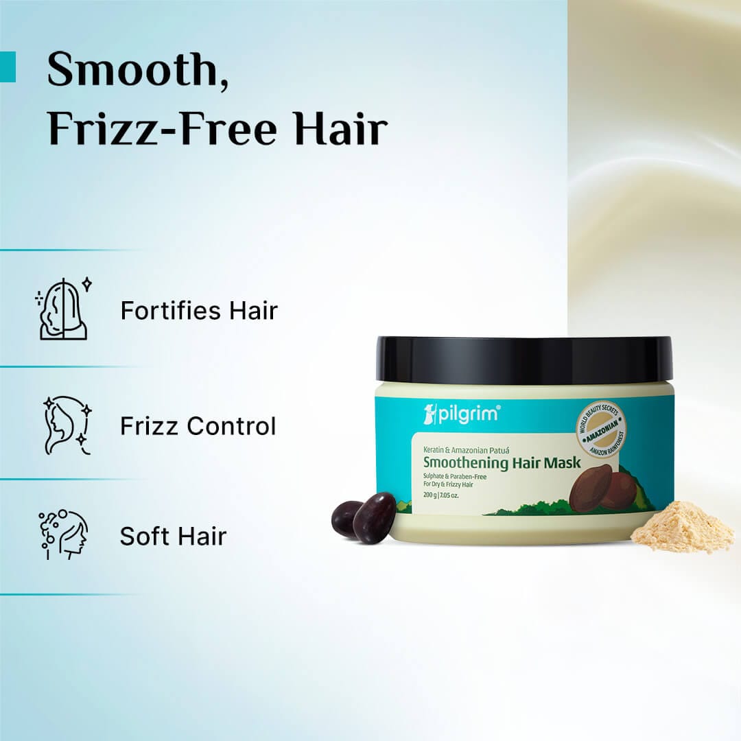 Pilgrim Patuá & Keratin Smoothening Hair Mask (200 g) – photo 3