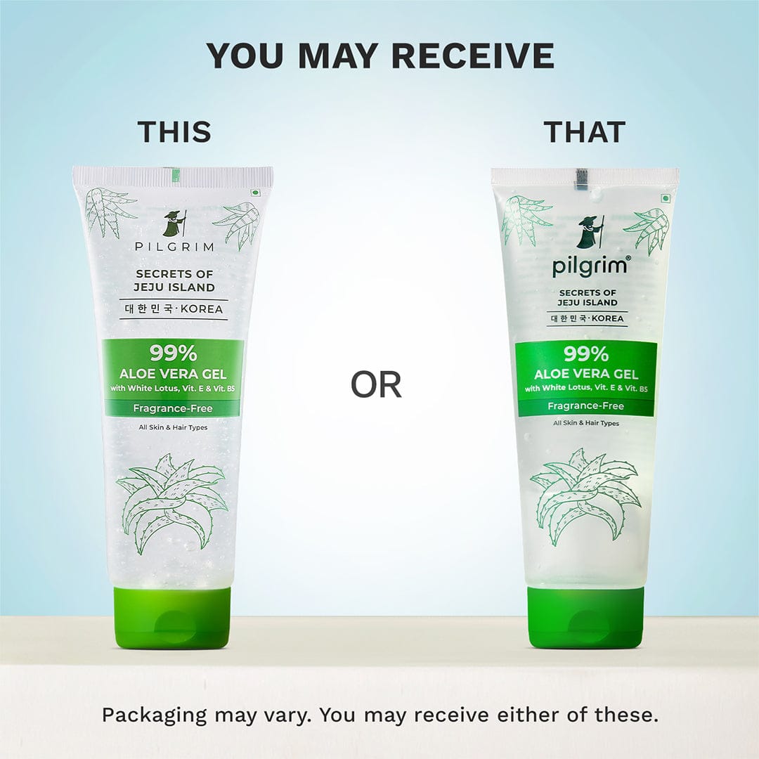Pilgrim 99% Aloe Vera Gel with White Lotus, Vitamin E & B5 (200 g) – photo 2
