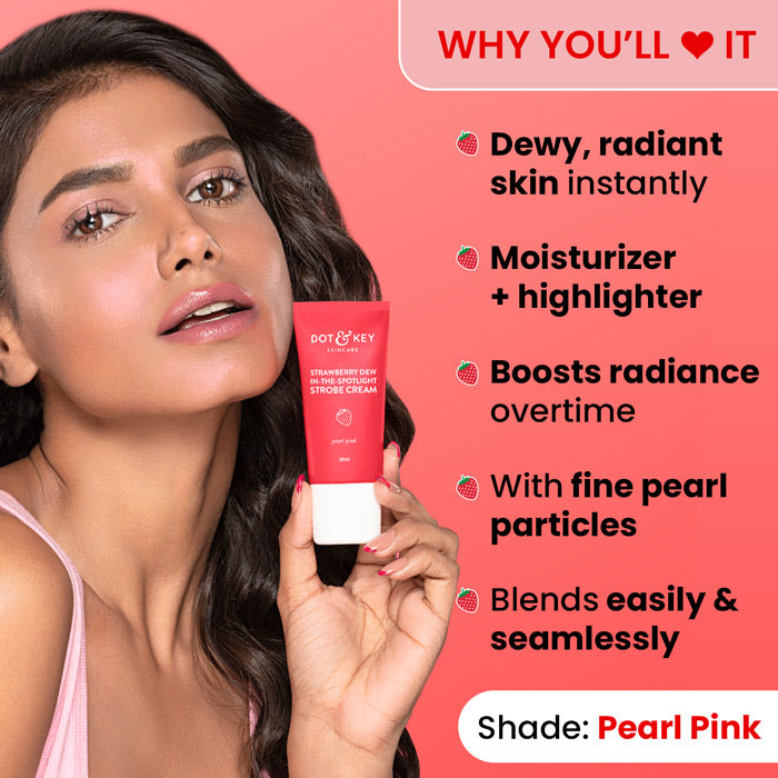 Dot & Key In The Spotlight Strobe Cream (Moisturizer + Highlighter), 30ml – photo 2